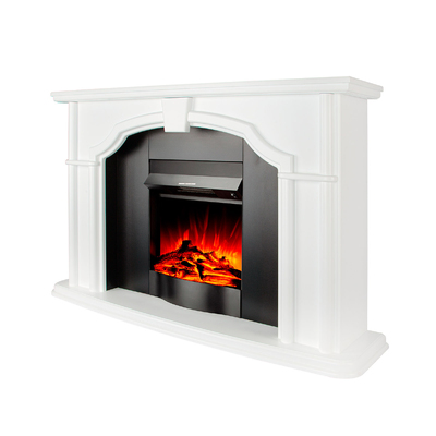 Camino elettrico Sherlock & Corsica, Art Flame, 850x1300x330 mm, 1500W, 2 livelli di riscaldamento, 5 livelli di luminosita, Pulsante di accensione