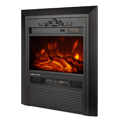 Camino elettrico da incasso Cristina, Art Flame, 590x521x163 mm, 2000W, 2 livelli di riscaldamento, 5 livelli di luminosita, Timer