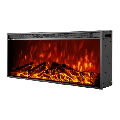 Camino elettrico da incasso Tasmania, Art Flame, 367x883x160 mm, 1500W, 2 livelli di riscaldamento, 5 livelli di luminosita, Timer 