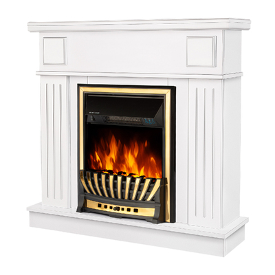 Camino elettrico Marina & Meridian, Art Flame, 997x1034x270 mm, 2000W, Termostato, 5 livelli di luminosita, Timer
