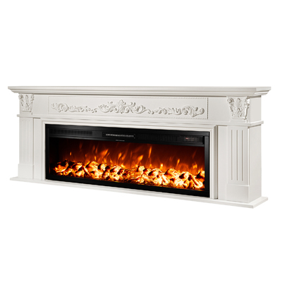 Camino elettrico Bella & Tanzania, Art Flame, 700x1900x270 mm, 1500W, 2 livelli di riscaldamento, 5 livelli di luminosita, Timer 