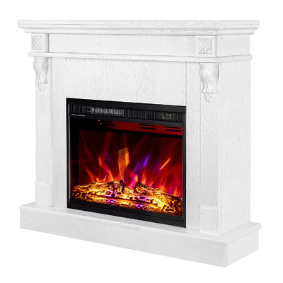 Camino elettrico Solomon & Lorance, Art Flame, 900x1000x320 mm, 1500W, 3 colori di fiamma, 2 livelli di riscaldamento, 5 livelli di luminosita