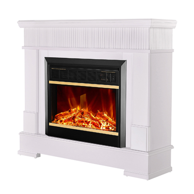 Camino elettrico Ideal & Mars, Art Flame, 882x1045x275 mm, 1500W, 2 livelli di riscaldamento, 5 livelli di luminosita, Timer