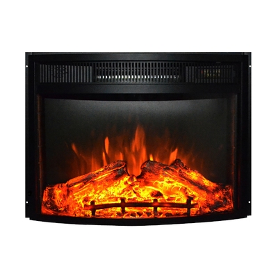 Camino elettrico da incasso Ararat, Art Flame, 495x660x310 mm, 1950W, Suoni scoppiettanti, 5 livelli di luminosita, Timer