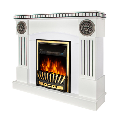 Camino elettrico Prometeu & Meridian, Art Flame, 1050x1200x330 mm, 2000W, Termostato, 5 livelli di luminosita, Timer