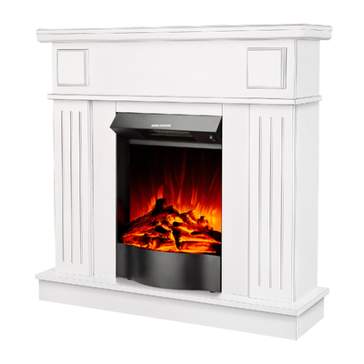 Camino elettrico Marina & Corsica, Art Flame, 997x1034x270 mm, 1500W, 2 livelli di riscaldamento, 5 livelli di luminosita, Pulsante di accensione