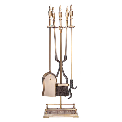 Set accessori Antique, Art Flame, 775x235x170 mm